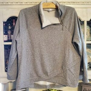 Cable and Gauge Grey Designed Sweatshirt xl